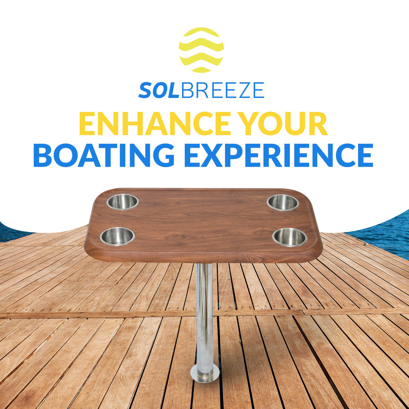 Load image into Gallery viewer, Boat Table Tops for Pontoons, Cabin Cruisers & Boats | Waterproof Replacement Table Top (6 colors):