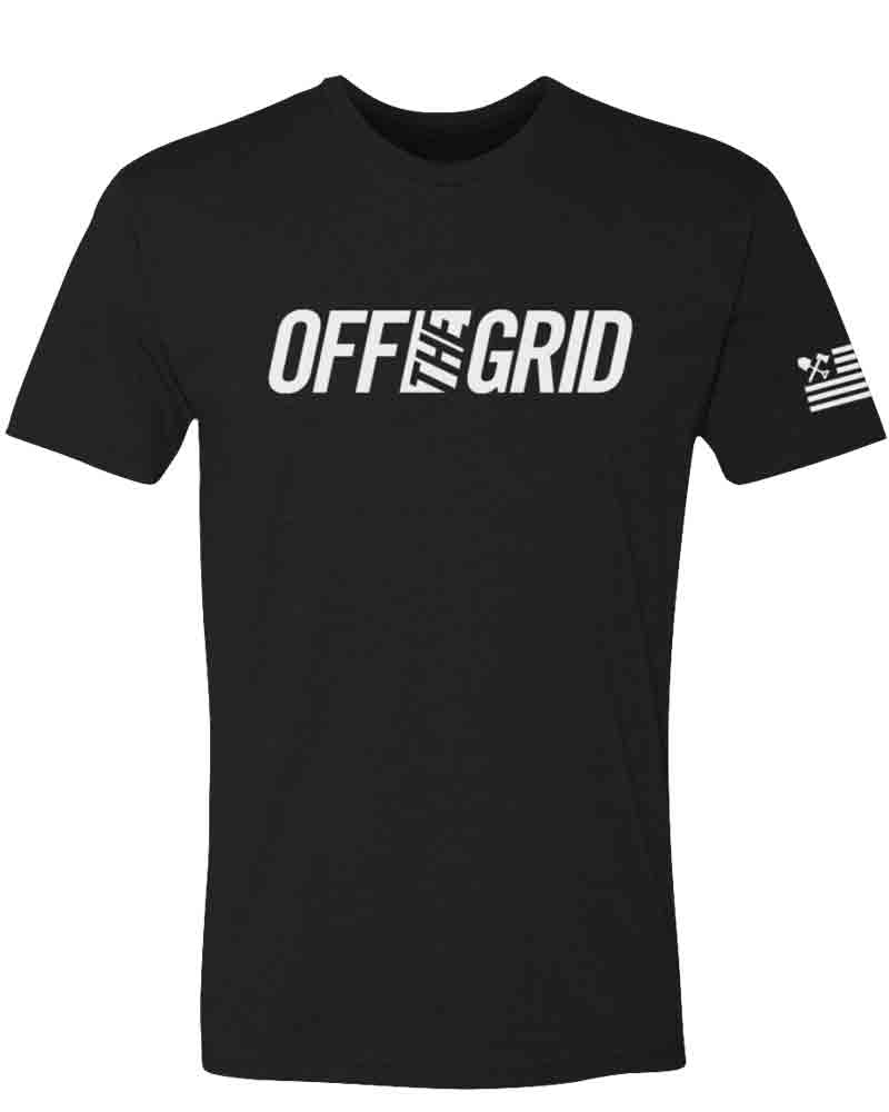Load image into Gallery viewer, Off The Grid Solid Logo S/S Tee Shirt