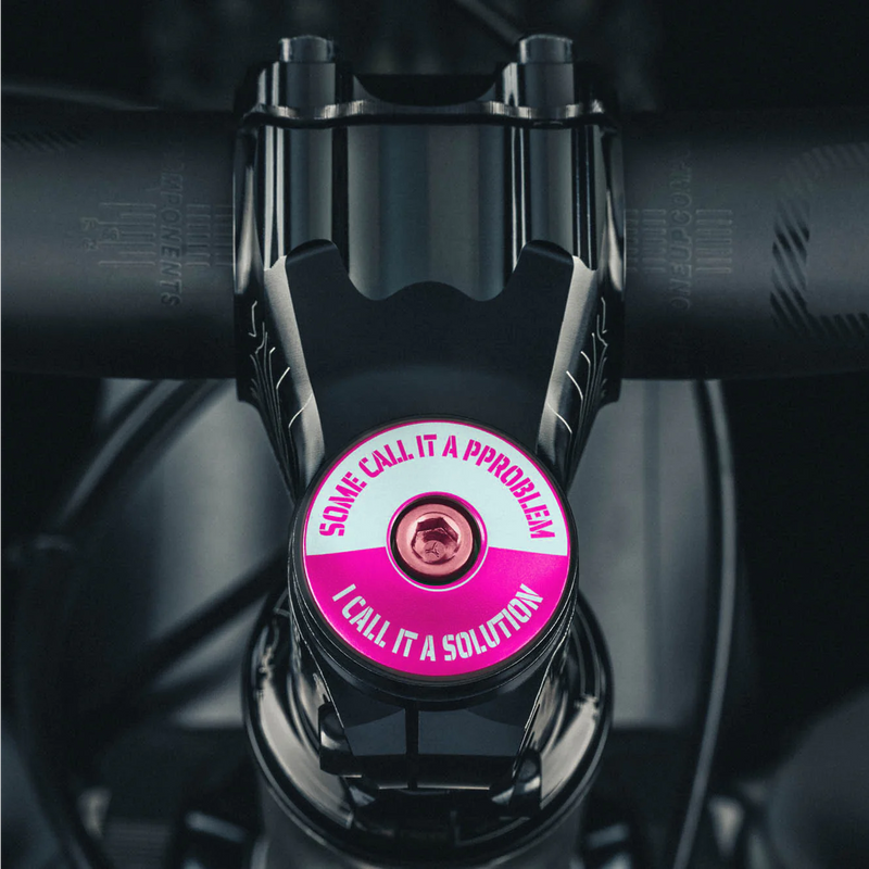 Load image into Gallery viewer, Some Call It A Problem I Call It A Solution Bicycle Headset Cap