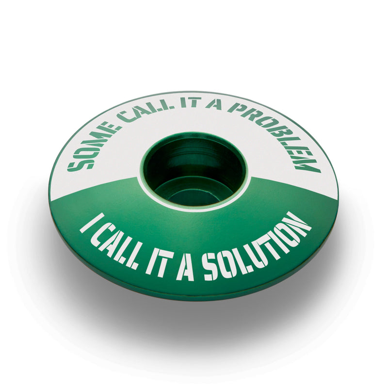 Load image into Gallery viewer, Some Call It A Problem I Call It A Solution Bicycle Headset Cap