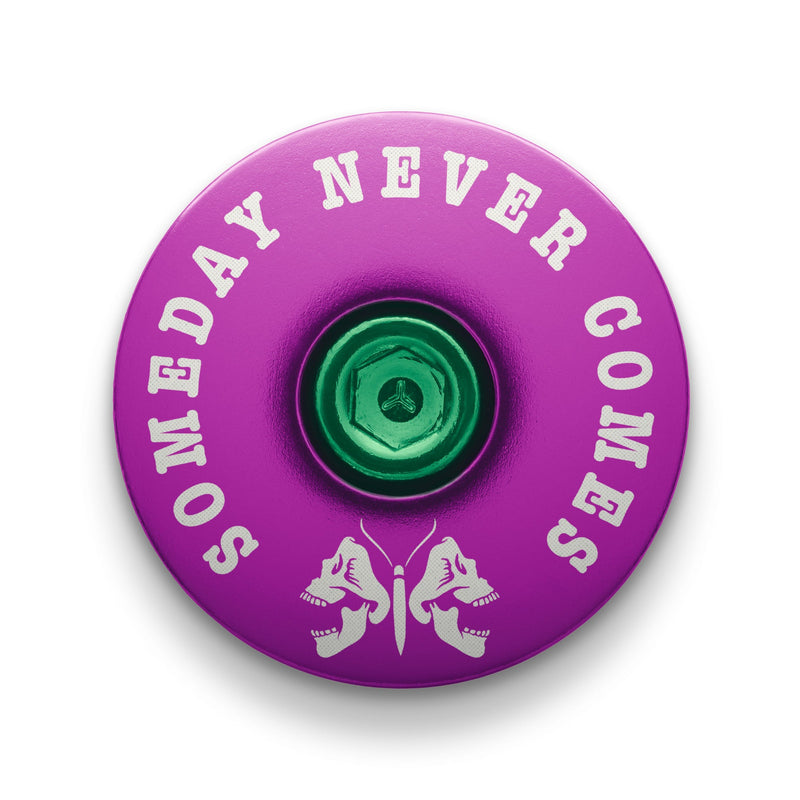 Load image into Gallery viewer, Someday Never Comes Custom Bicycle Headset Cap