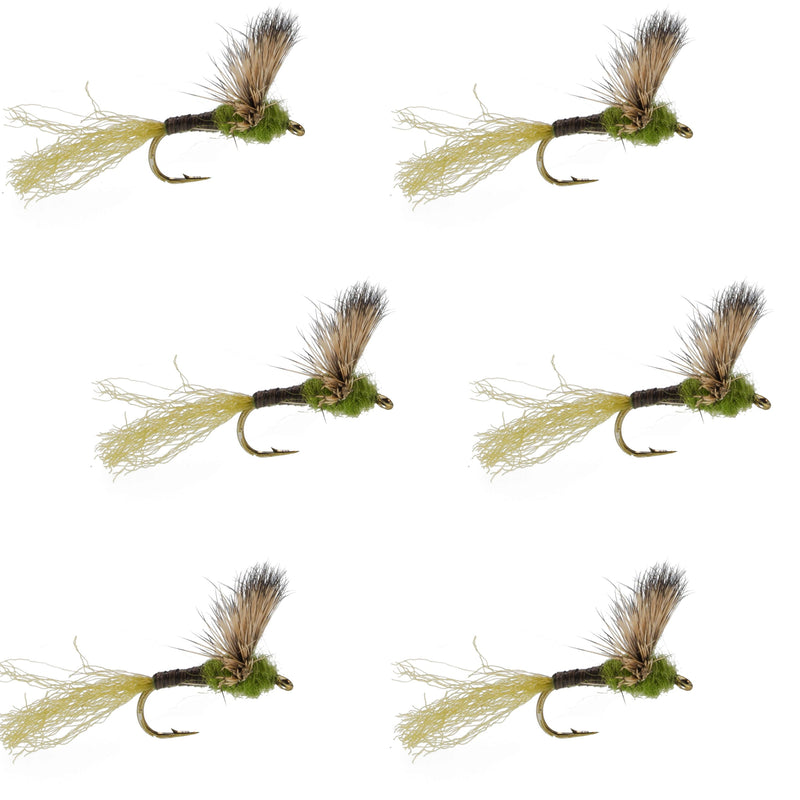 Load image into Gallery viewer, Sparkle Dun Baetis Mayfly - 6 Flies Hook size 16