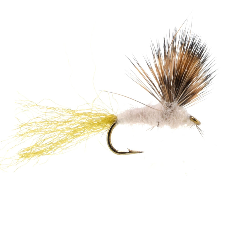 Load image into Gallery viewer, 3 Pack Sparkle Dun Pale Morning Dun PMD Mayfly Flies Hook size 16