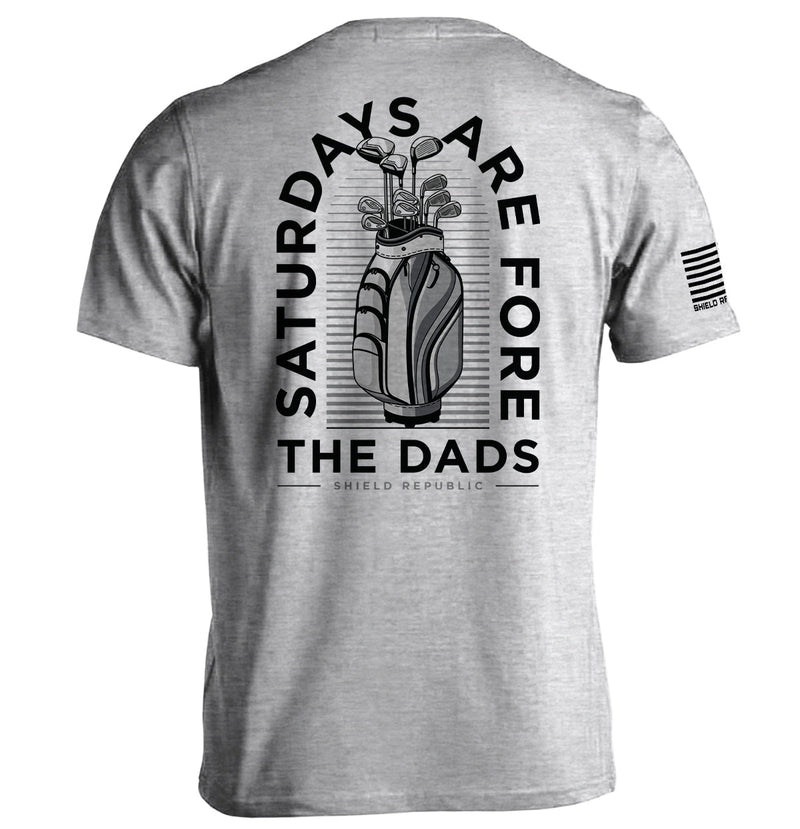 Load image into Gallery viewer, Saturdays Are For The Dads Golf Grey