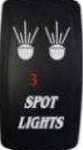 Load image into Gallery viewer, D2D LED Rocker Switch – Laser Etched, Waterproof