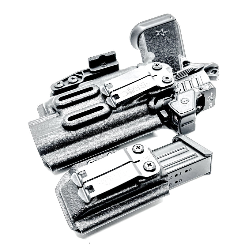 Load image into Gallery viewer, Staccato HD P4.5 & Surefire XC3 IWB Holster with Magazine Carrier Combo