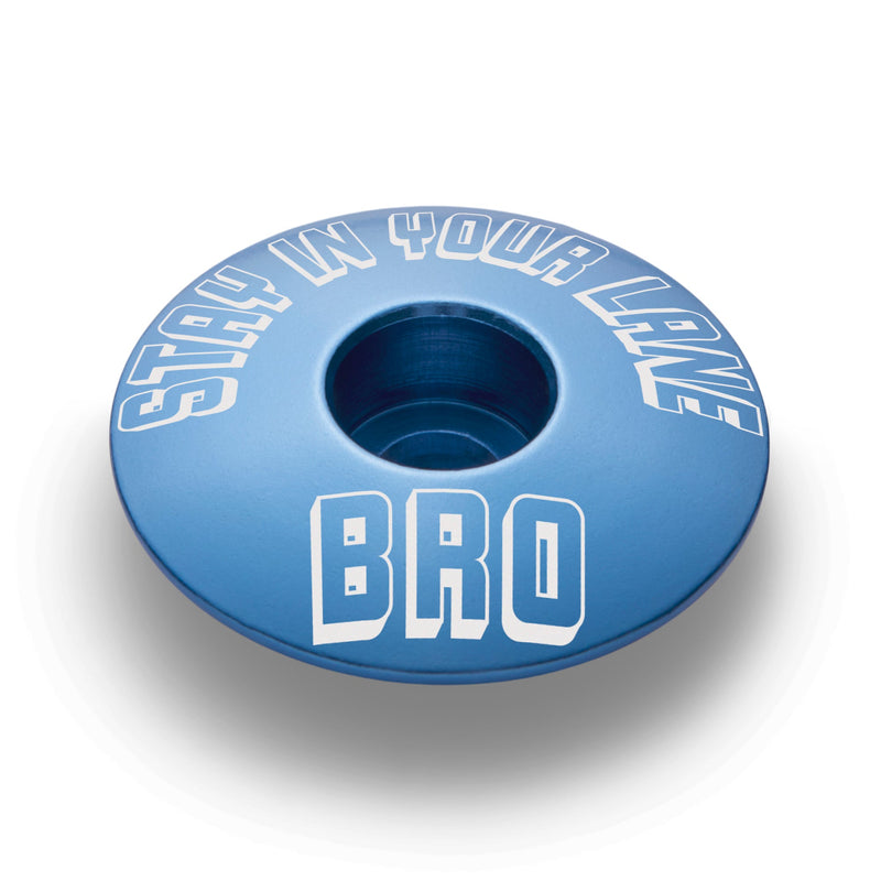 Load image into Gallery viewer, Stay In Your Lane, Bro - Bicycle Headset Cap