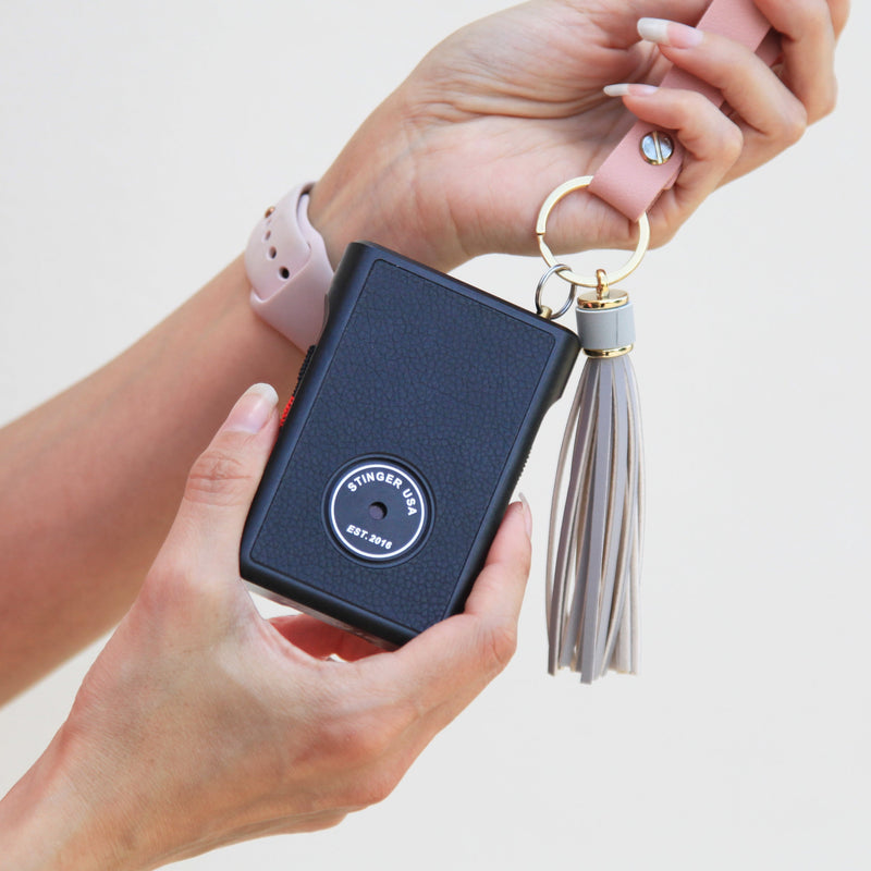 Load image into Gallery viewer, Safety Wallet With Personal Alarm (Black)