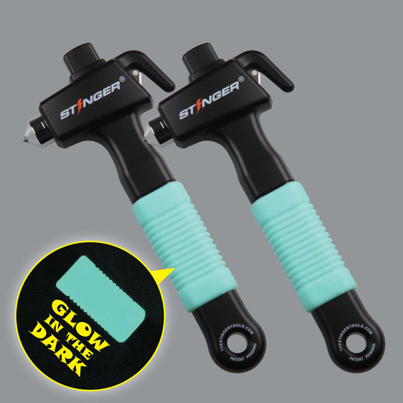 Load image into Gallery viewer, Car Escape Safety Hammer (Fluorescent Green)