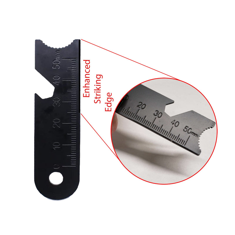 Load image into Gallery viewer, Standard Ferro Rod Strikers, Hard Steel, 2-Pack