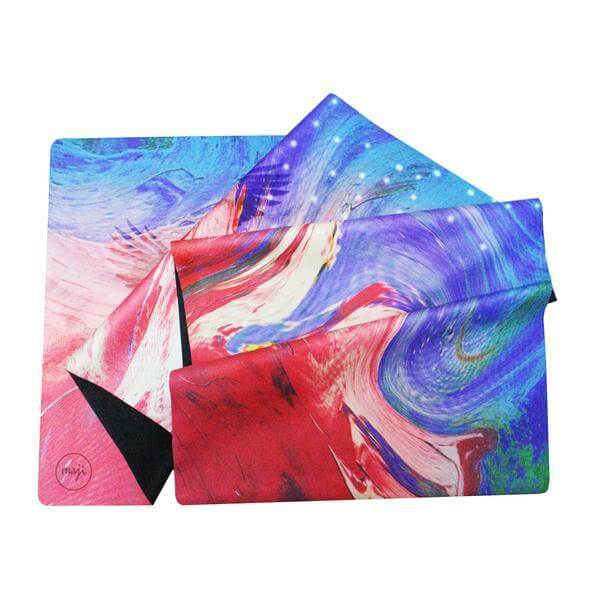 Load image into Gallery viewer, Maji Sports Suede and Natural Rubber Travel Yoga Mat