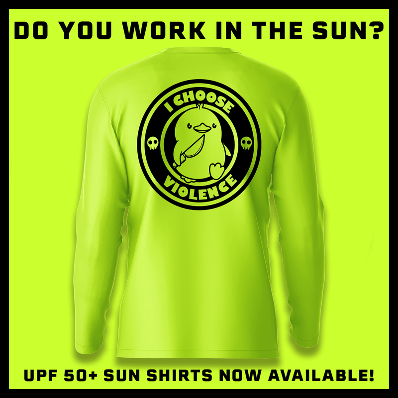 Load image into Gallery viewer, Violence - Hi-Visibility UPF 50 Long Sleeve Sun Shirt