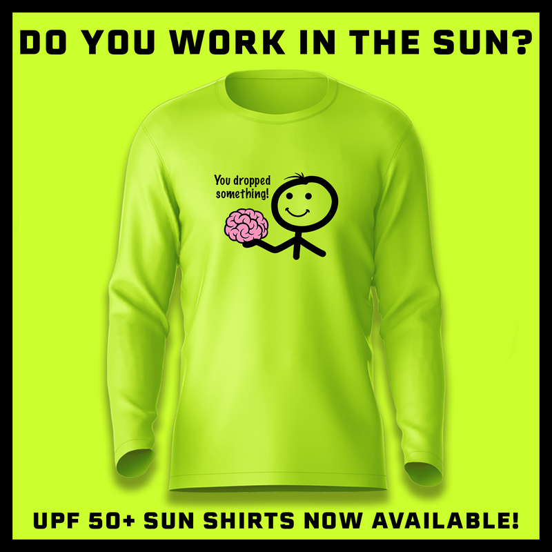 Load image into Gallery viewer, Dropped Something - Hi-Visibility UPF 50 Long Sleeve Sun Shirt