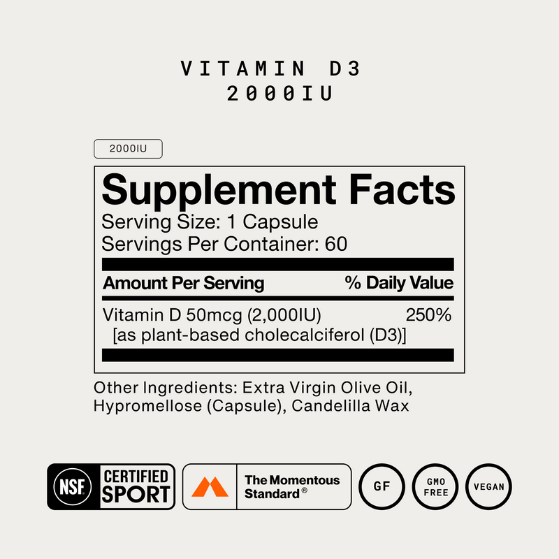 Load image into Gallery viewer, Vitamin D3 2000 IU