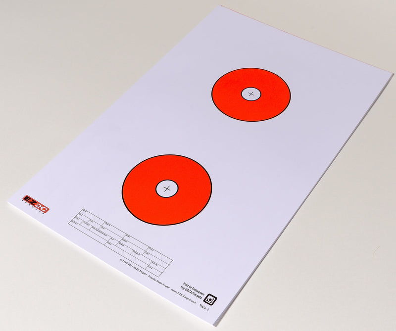 Load image into Gallery viewer, EZ2C Targets #1: Paper Shooting Targets 11”x17” USA MADE
