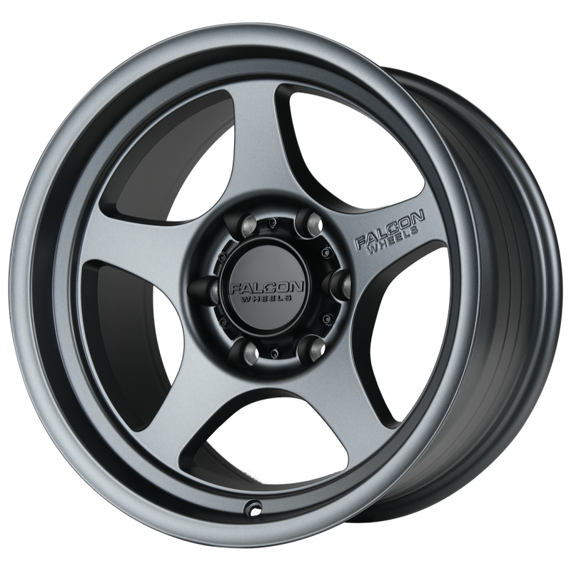 Load image into Gallery viewer, T2 - Matte Gunmetal 17x9
