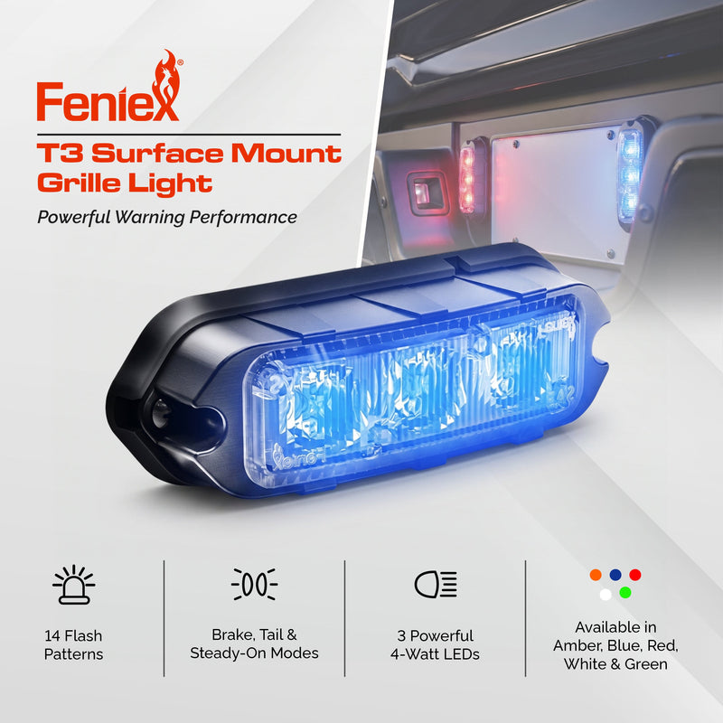 Load image into Gallery viewer, Feniex T3 Surface Mount Grille Light