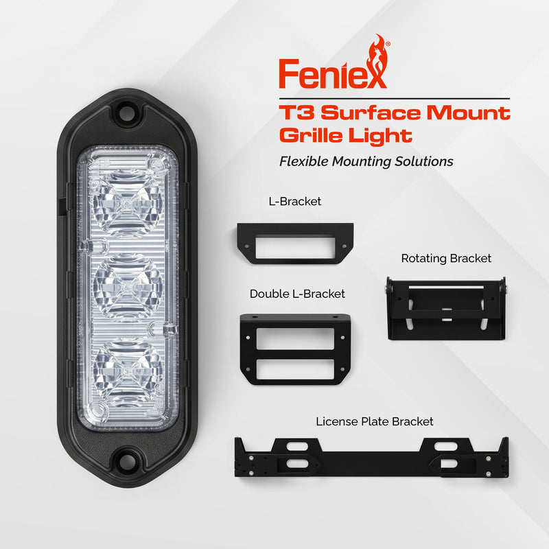 Load image into Gallery viewer, Feniex T3 Surface Mount Grille Light