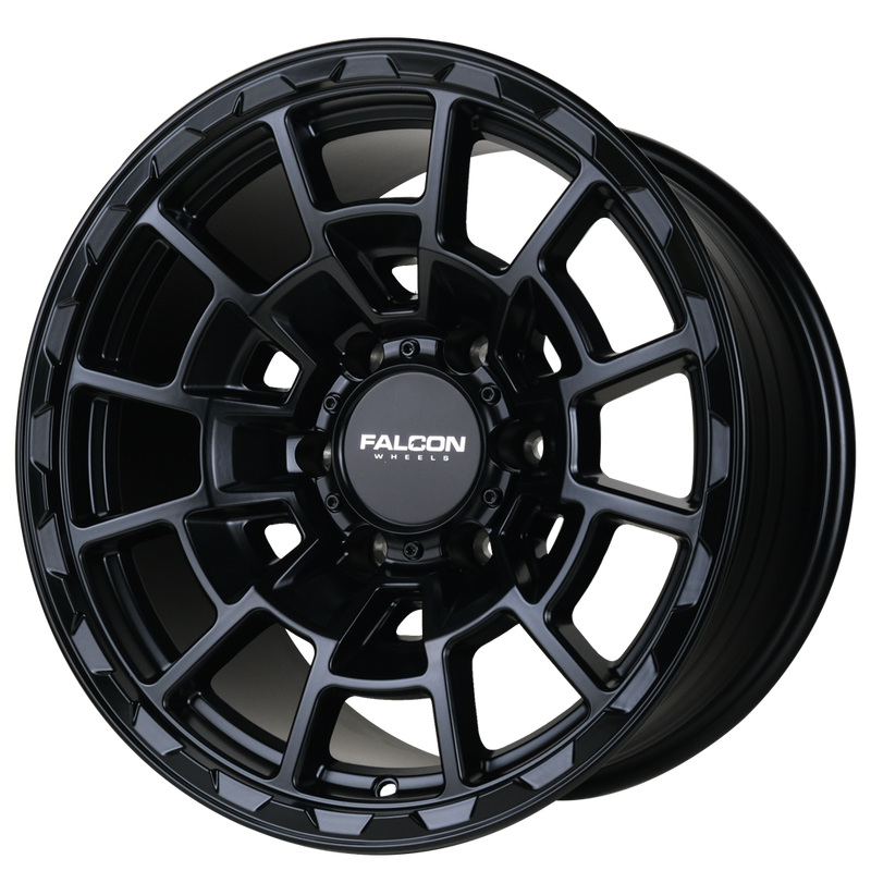Load image into Gallery viewer, T4 Spyder - Matte Black 17x9