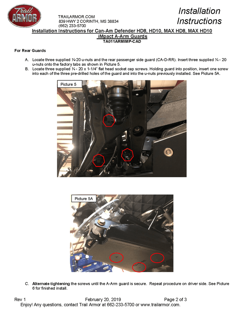 Load image into Gallery viewer, Trail Armor iMPACT A-Arm Guards for 2017+ Can-Am Defender
