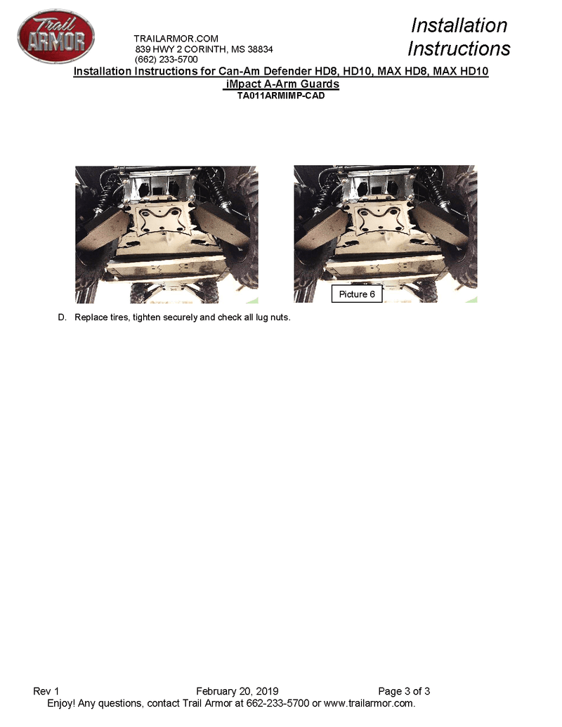 Load image into Gallery viewer, Trail Armor iMPACT A-Arm Guards for 2017+ Can-Am Defender