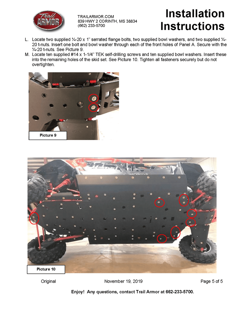 Load image into Gallery viewer, Trail Armor Full Skid Plate for Honda Talon 1000X-4