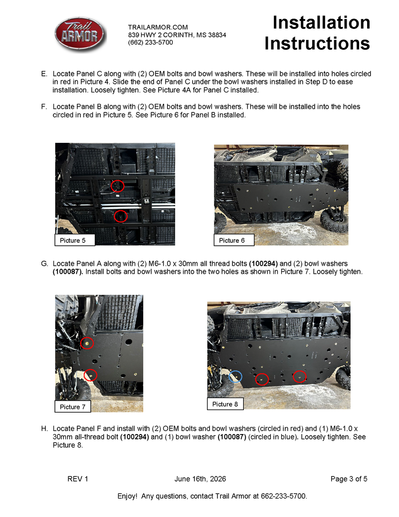 Load image into Gallery viewer, Trail Armor Polaris Ranger 1000 Crew Full Skids 2021 - 2026