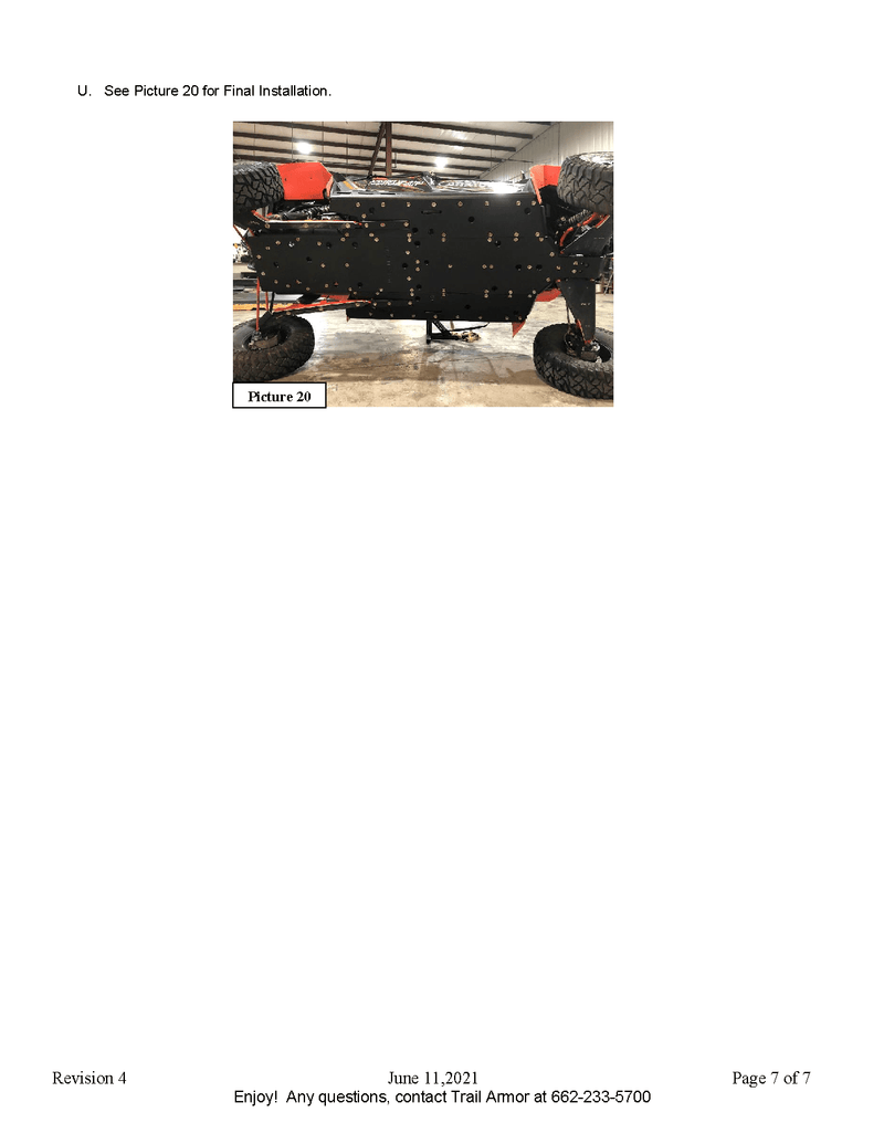 Load image into Gallery viewer, Trail Armor Skid Plate for 2014+ RZR XP 1000 4 / Turbo 4 / Turbo S 4