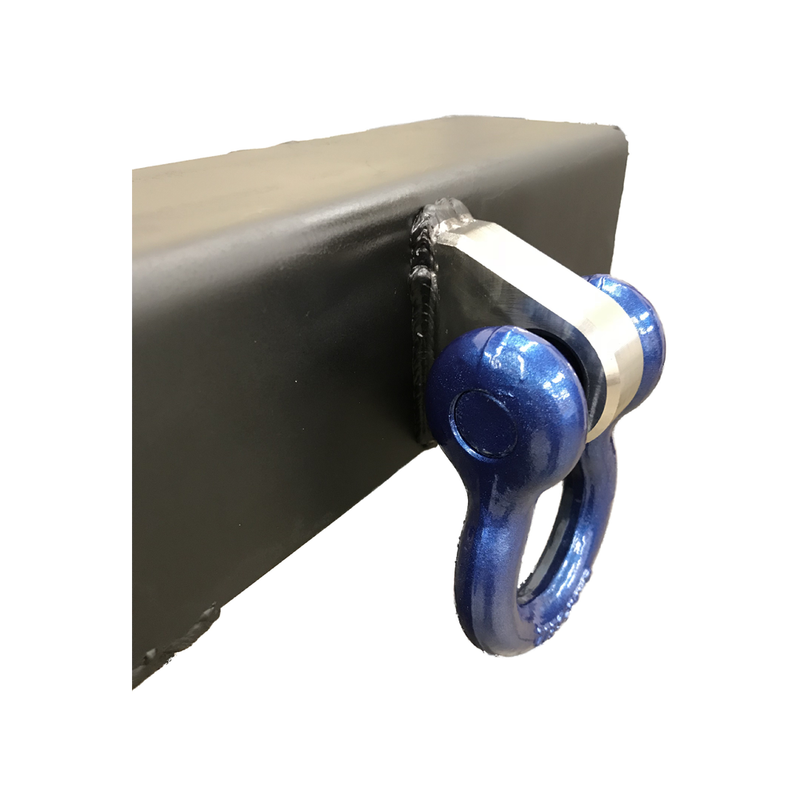 Load image into Gallery viewer, Weld on D-Ring Shackle Clevis Tab Mount Short