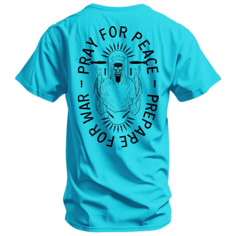Load image into Gallery viewer, Pray For Peace. Prepare For War. Men's T-Shirt