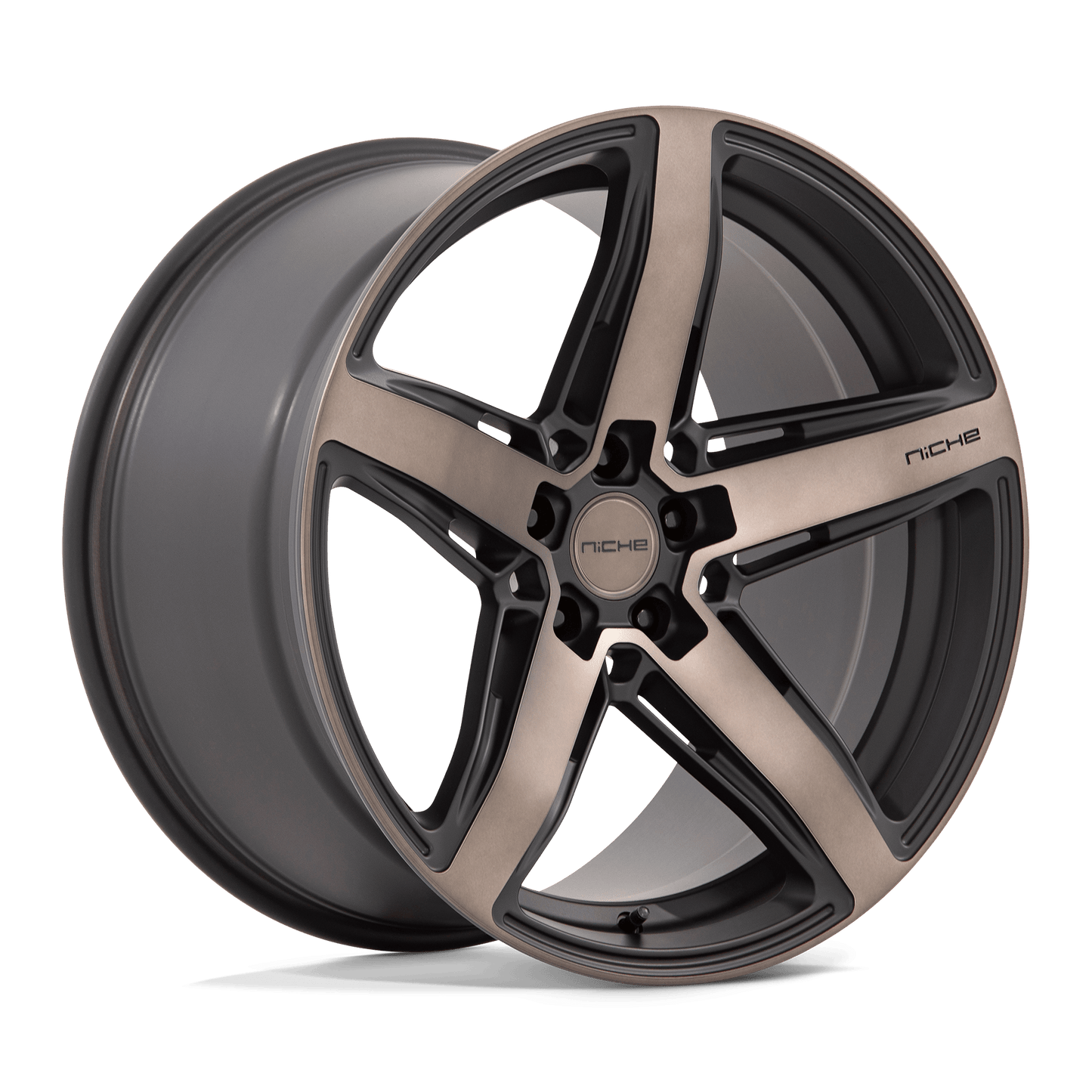 Niche 1 Pc M271 Teramo Matte Black With Double Dark Tint Face