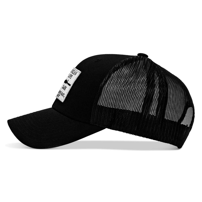 Load image into Gallery viewer, American Way Of Life White Patch Snapback Hat