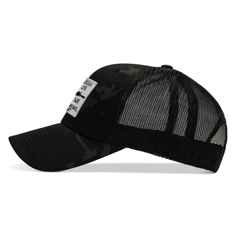 Load image into Gallery viewer, American Way Of Life White Patch Snapback Hat
