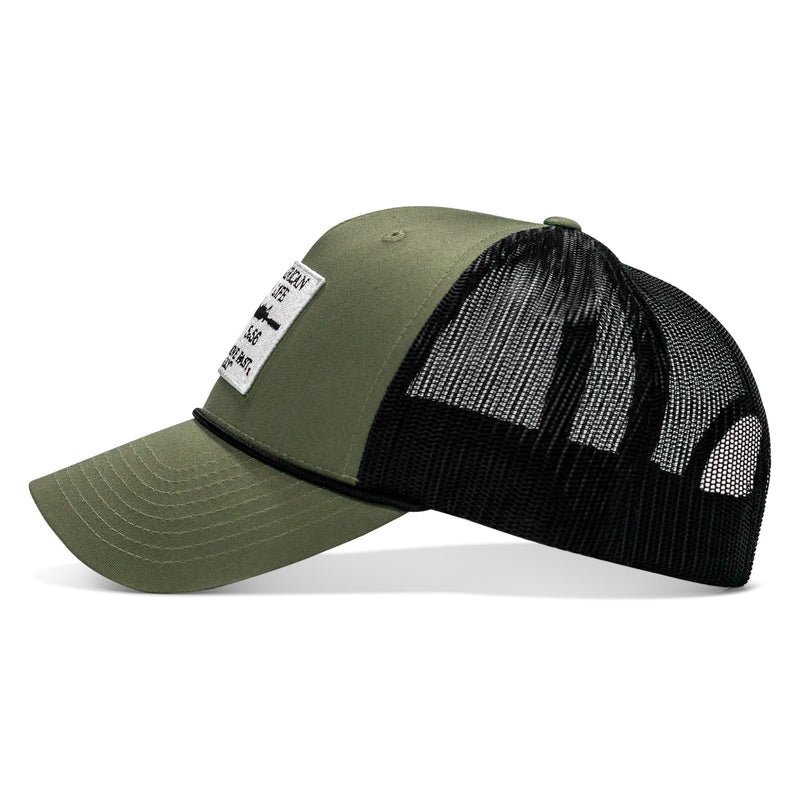 Load image into Gallery viewer, American Way Of Life White Patch Rope Snapback