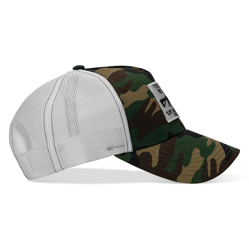 Load image into Gallery viewer, American Way Of Life White Patch Snapback Hat