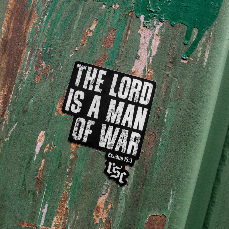 Load image into Gallery viewer, The Lord Is A Man Of War Decal
