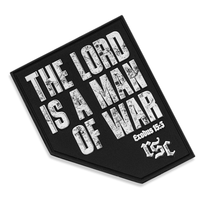 Load image into Gallery viewer, The Lord Is A Man Of War PVC Patch
