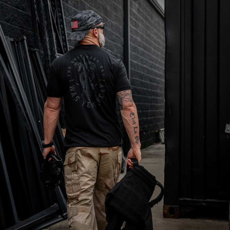 Load image into Gallery viewer, Only Easy Day Was Yesterday Rifle Men's T-Shirt