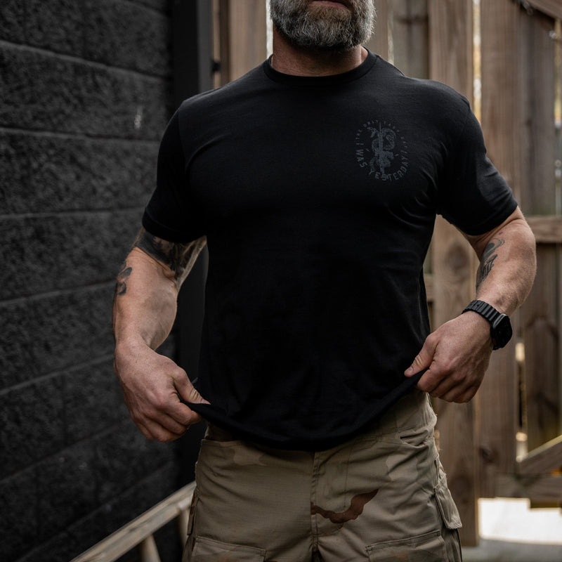 Load image into Gallery viewer, Only Easy Day Was Yesterday Rifle Men's T-Shirt