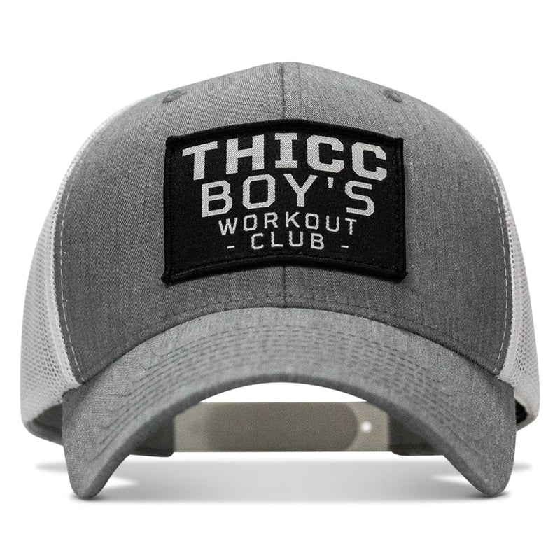 Load image into Gallery viewer, Thicc Boys Workout Patch Snapback Hat