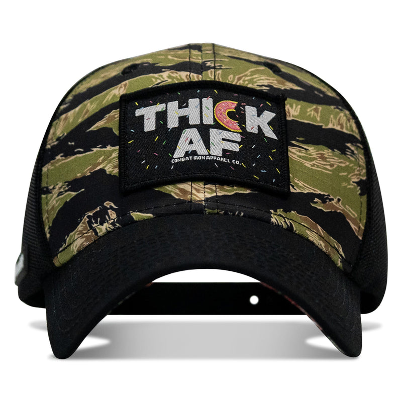 Load image into Gallery viewer, THICK AF Donut Edition Patch Original Ripstop Snapback Hat