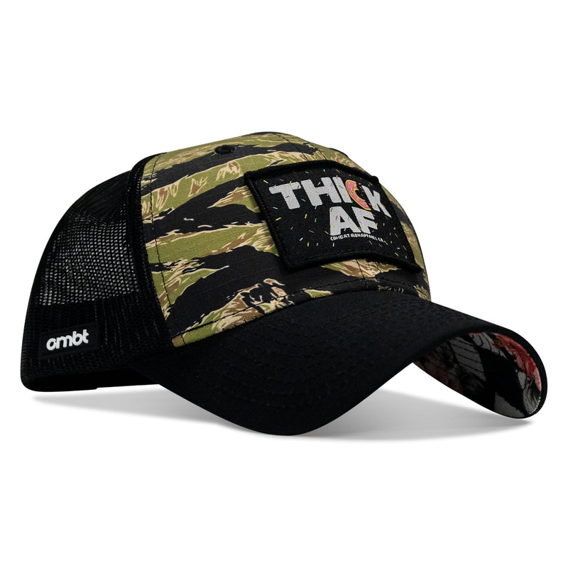 Load image into Gallery viewer, THICK AF Donut Edition Patch Original Ripstop Snapback Hat