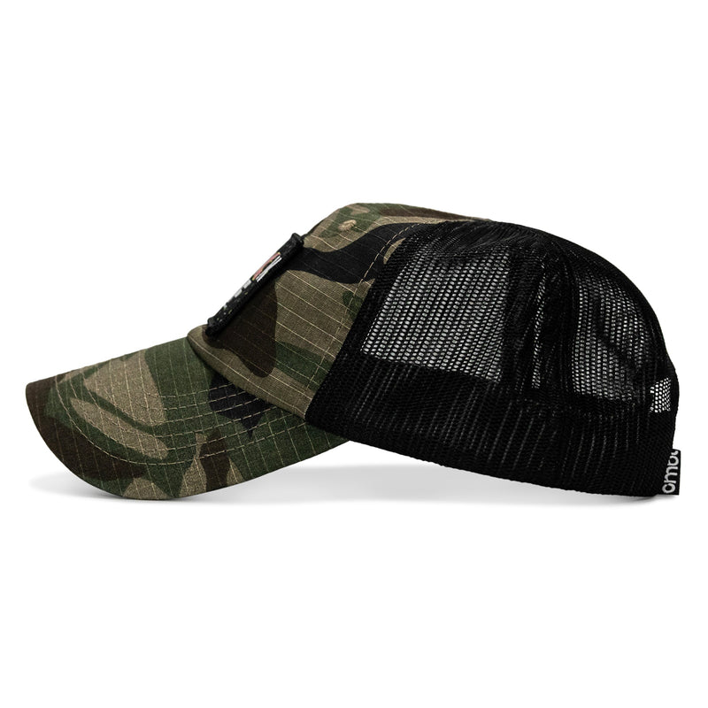 Load image into Gallery viewer, THICK AF Donut Edition Patch. Tactical Ripstop Mesh Snapback Hat