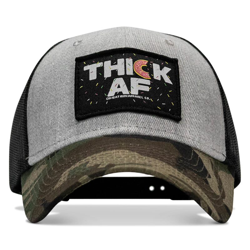 Load image into Gallery viewer, THICK AF Donut Edition Patch Original Ripstop Snapback Hat