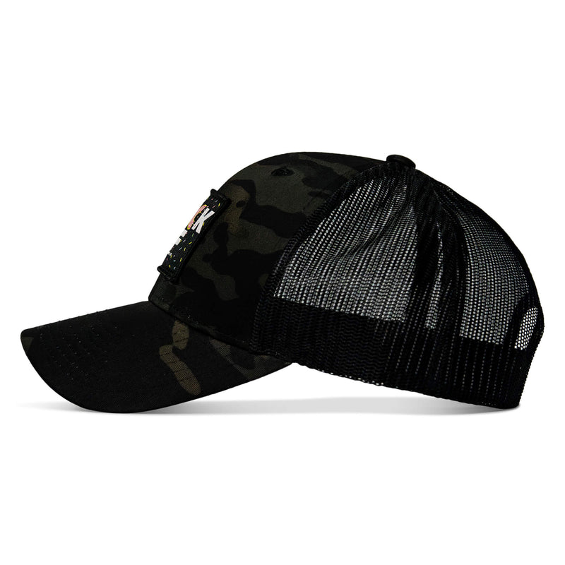 Load image into Gallery viewer, THICK AF DONUT EDITION PATCH MID-PROFILE MESH SNAPBACK Hat