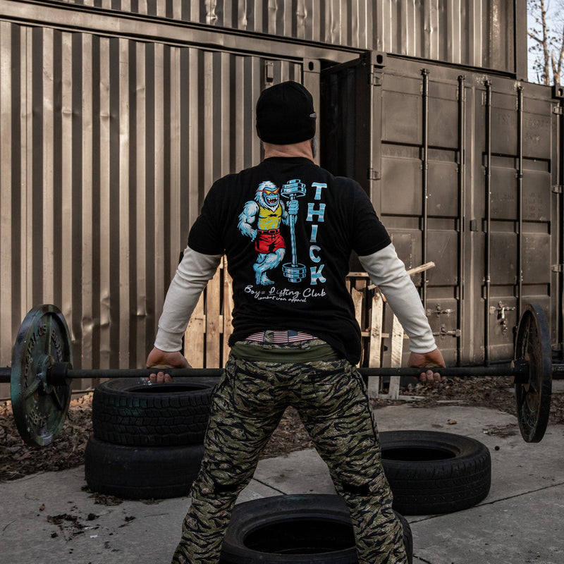 Load image into Gallery viewer, Thick Boys Lifting Club Yeti Men's T-Shirt