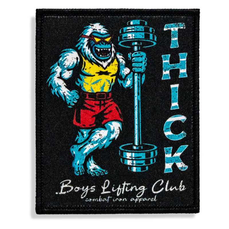 Load image into Gallery viewer, Thick Boys Lifting Club Velcro Patch