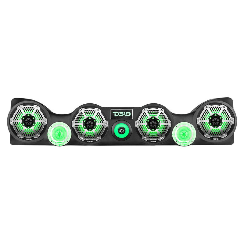 Load image into Gallery viewer, Jeep TJ Overhead Bar System Fits 4 X 6.5" Speakers 2 X 4" Tweeters