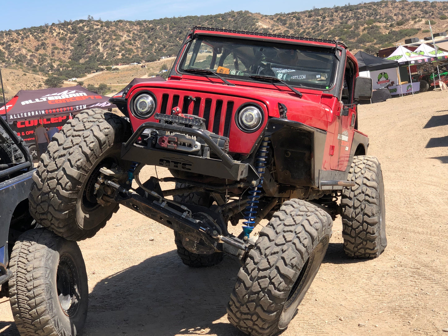 Jeep 50” Straight Bracket TJ 1997-2006 - Skoutley Outdoors LLC