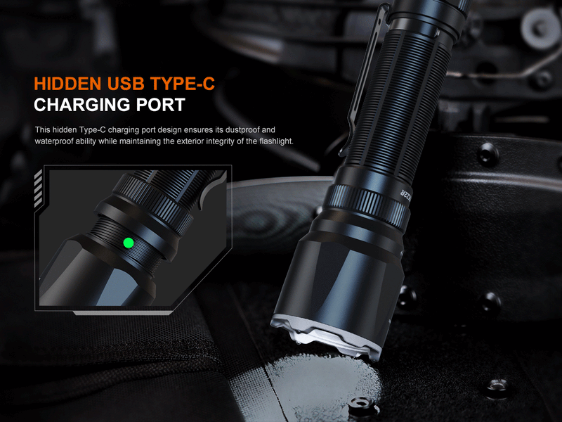 Load image into Gallery viewer, Fenix TK22R Rechargeable Tactical & Duty Flashlight